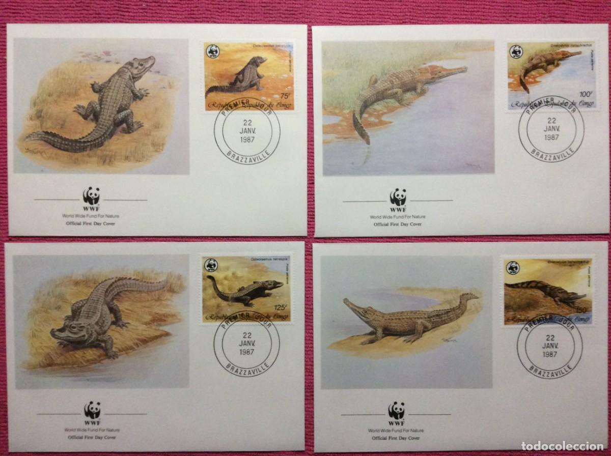Sellos: FAUNA. WWF. 1987 CONGO (2LLA158) - Foto 1