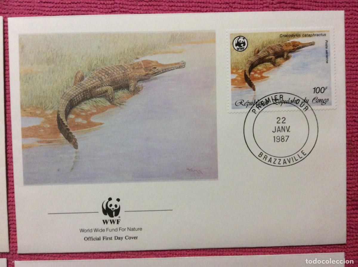 Sellos: FAUNA. WWF. 1987 CONGO (2LLA158) - Foto 3