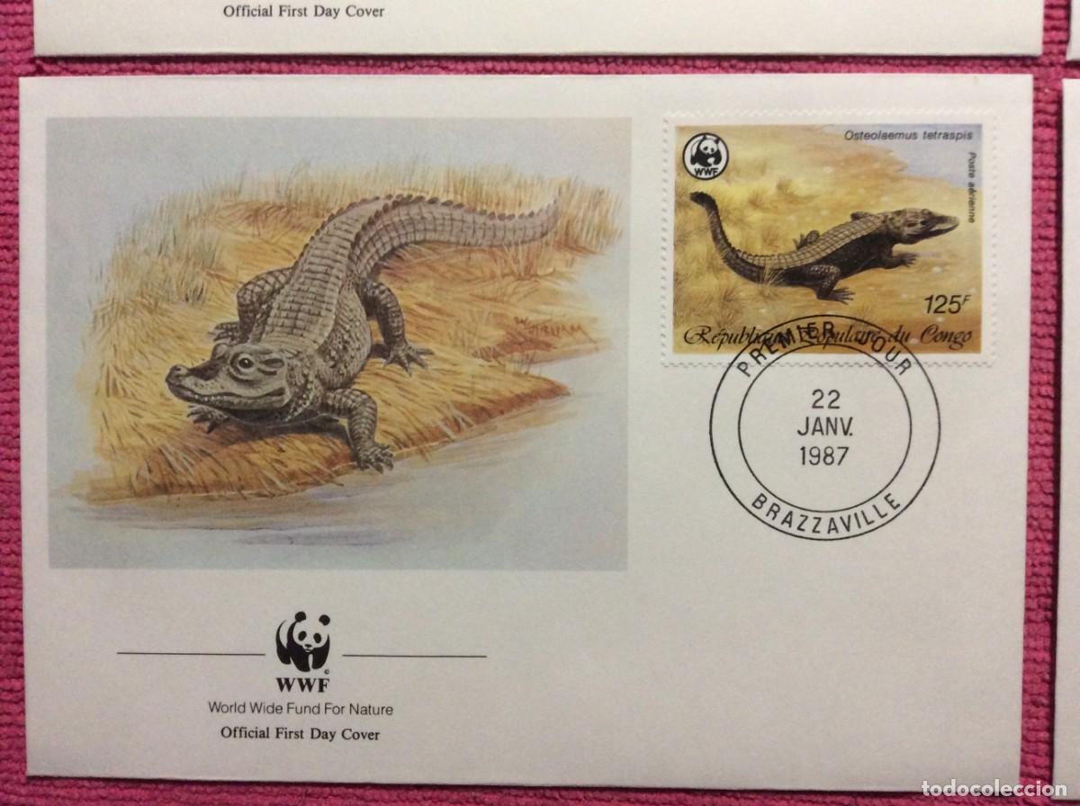 Sellos: FAUNA. WWF. 1987 CONGO (2LLA158) - Foto 4