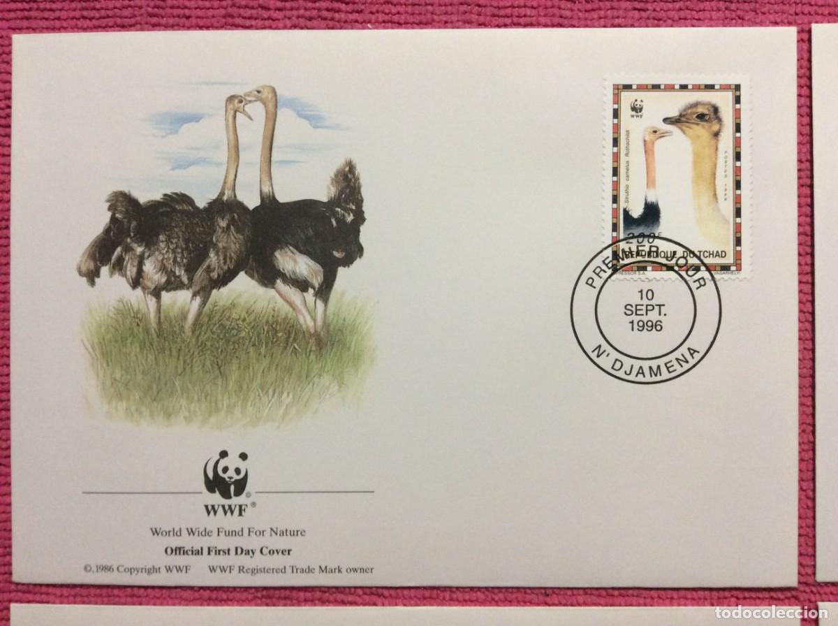 Sellos: FAUNA. WWF. 1996 CHAD (2LLA161) - Foto 2