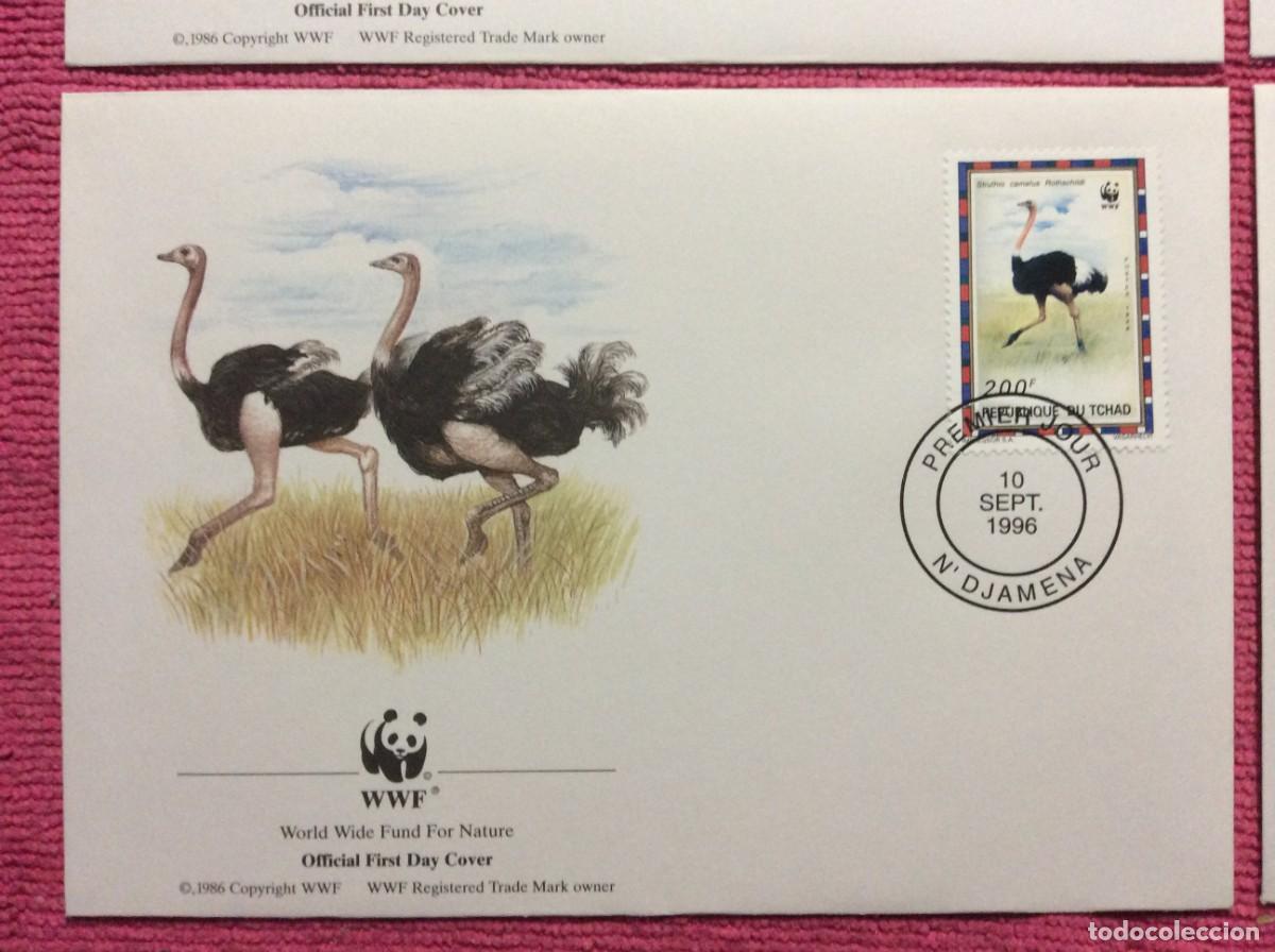 Sellos: FAUNA. WWF. 1996 CHAD (2LLA161) - Foto 4
