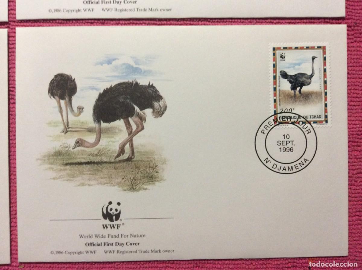 Sellos: FAUNA. WWF. 1996 CHAD (2LLA161) - Foto 5