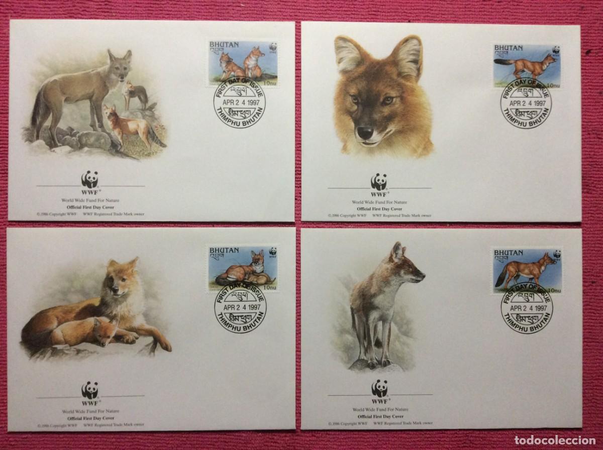 Sellos: FAUNA. WWF. 1997 BUTHAN (2LLA171) - Foto 1