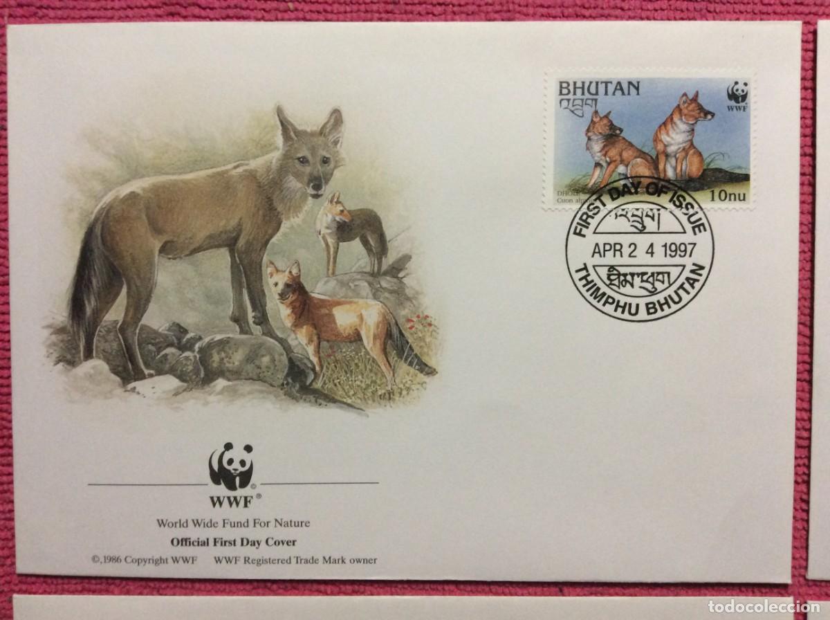 Sellos: FAUNA. WWF. 1997 BUTHAN (2LLA171) - Foto 2