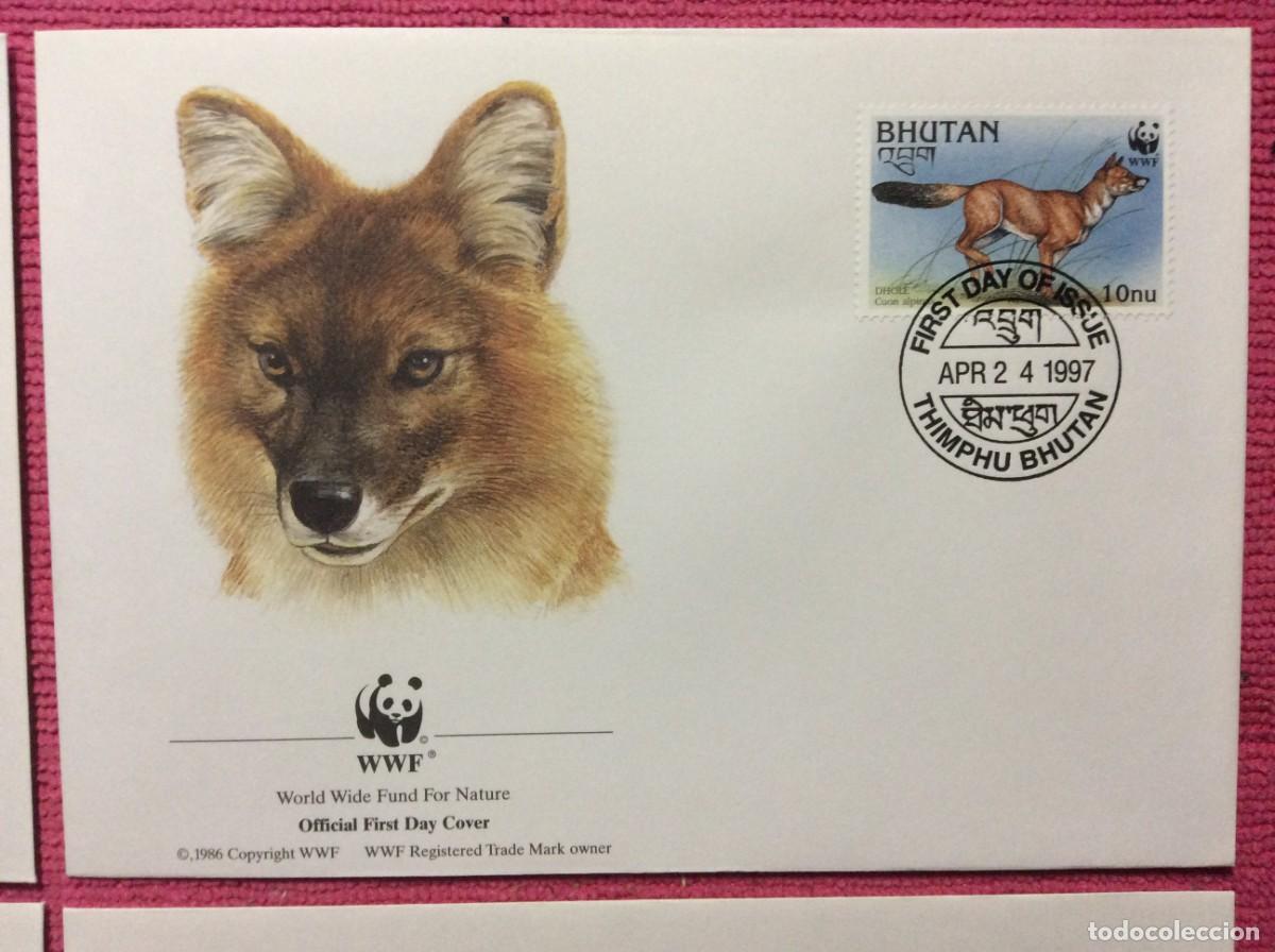 Sellos: FAUNA. WWF. 1997 BUTHAN (2LLA171) - Foto 3