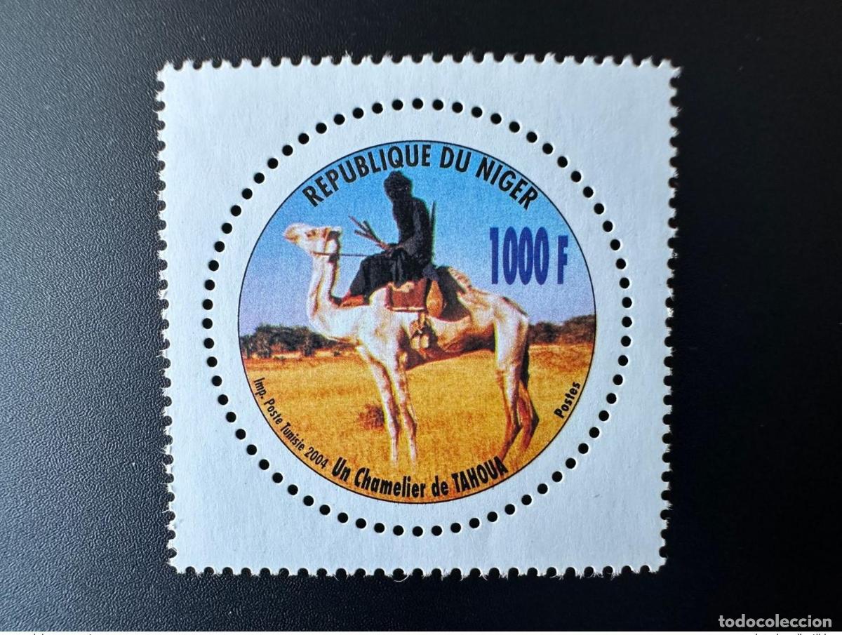 Sellos: N&iacute;ger 2004 Mi. 1993 A Tahoua Camel Wildlife MNH ** 1 val.