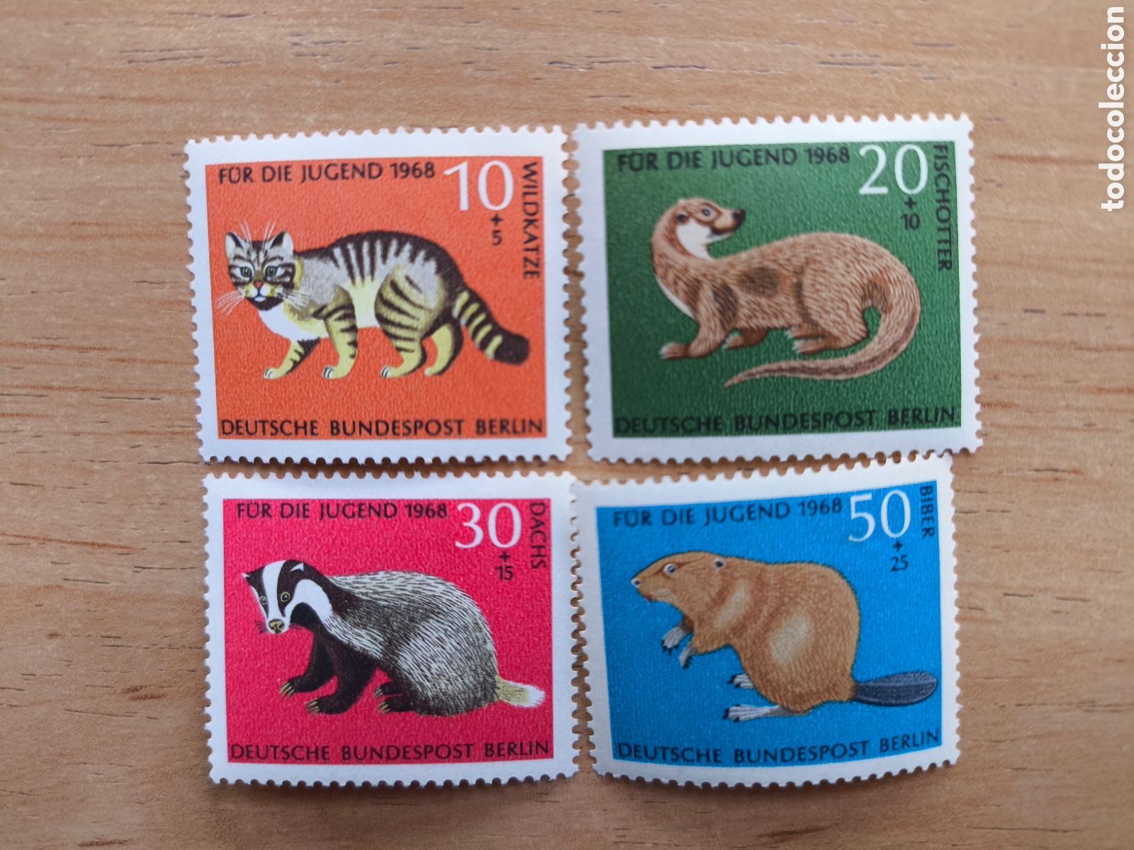 Sellos: Bonita Serie fauna nueva