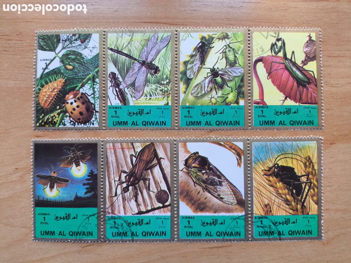 Sellos: Bonita serie insectos