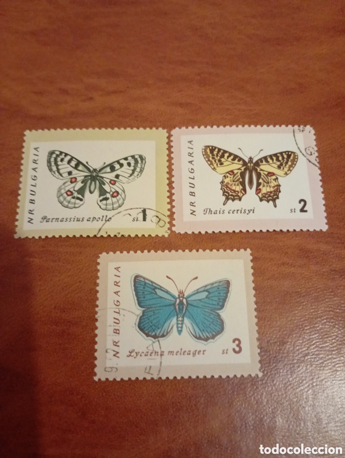 Sellos: 1962 - Bulgaria - Mariposas