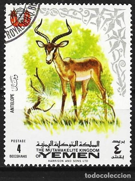 Sellos: Yemen ( Reino ) 1969 - Mi 775A - YT 286 C - Ant&iacute;lope impala