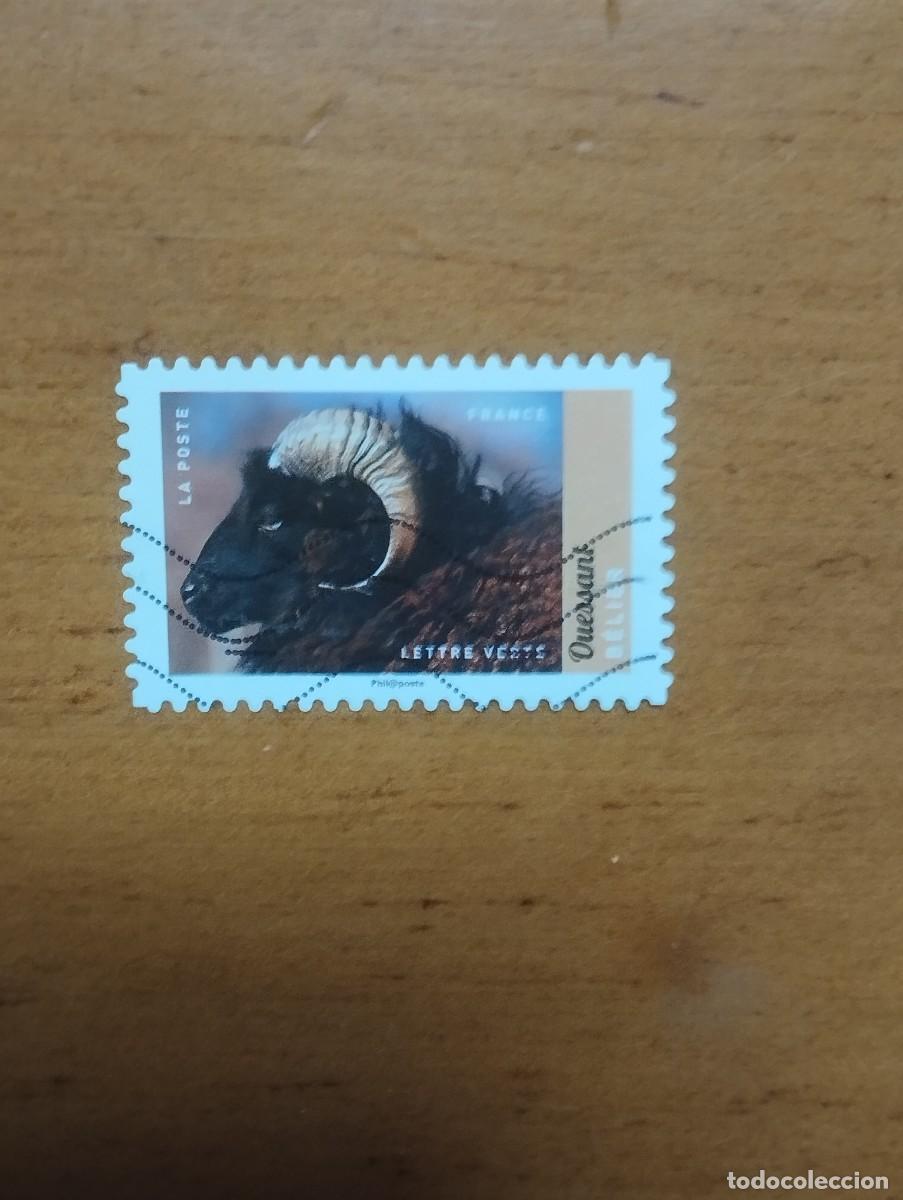 Sellos: 22.04/ Francia. Autoadhesivo. Sello en usado. Animales dom&eacute;sticos