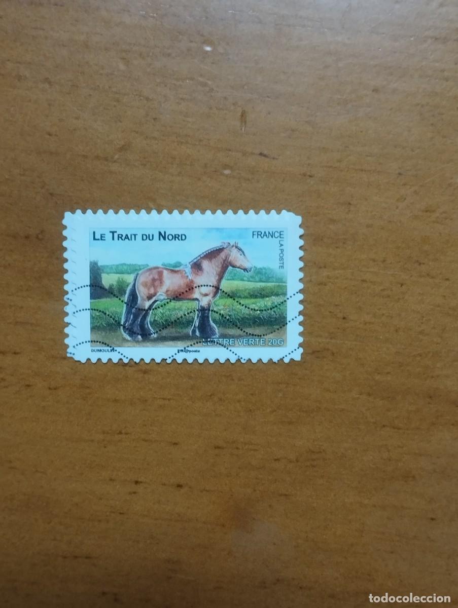 Sellos: 22.04/ Francia. Autoadhesivo. Sello en usado. Animales dom&eacute;sticos