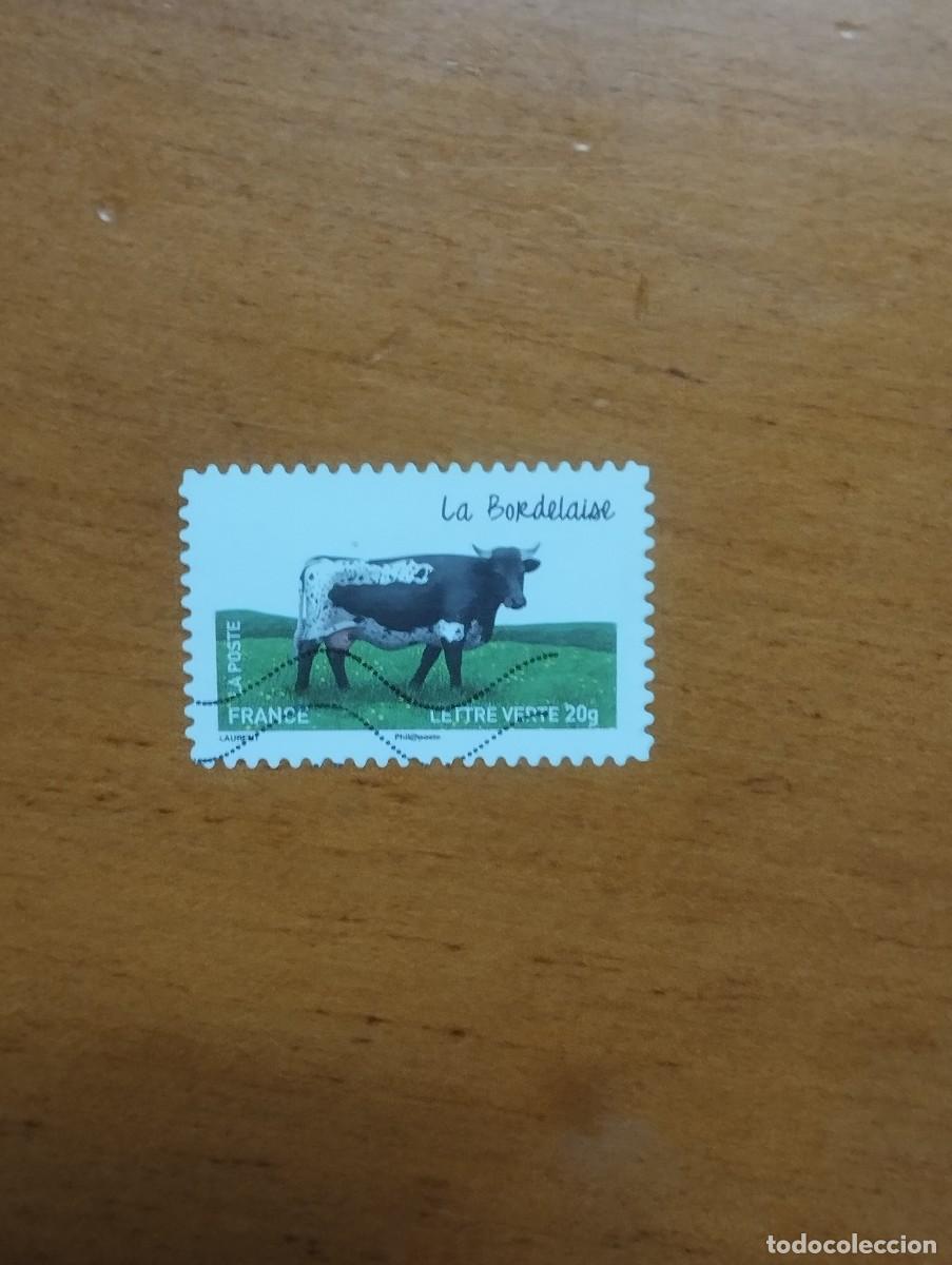 Sellos: 22.04/ Francia. Autoadhesivo. Sello en usado. Animales dom&eacute;sticos