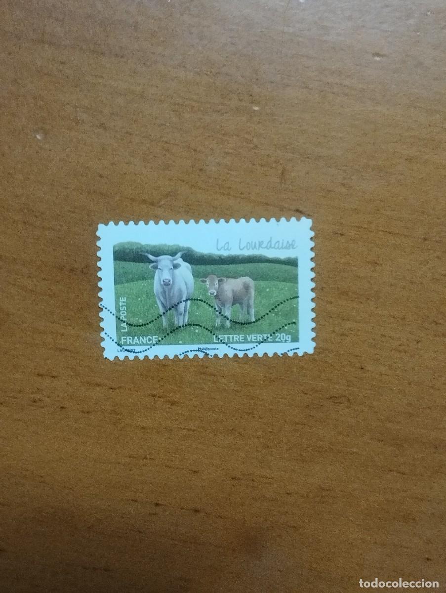 Sellos: 22.04/ Francia. Autoadhesivo. Sello en usado. Animales dom&eacute;sticos