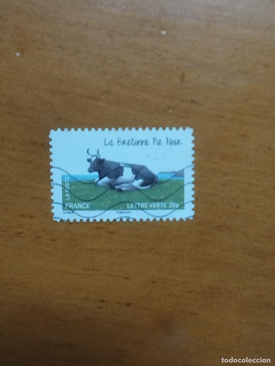 Sellos: 22.04/ Francia. Autoadhesivo. Sello en usado. Animales dom&eacute;sticos