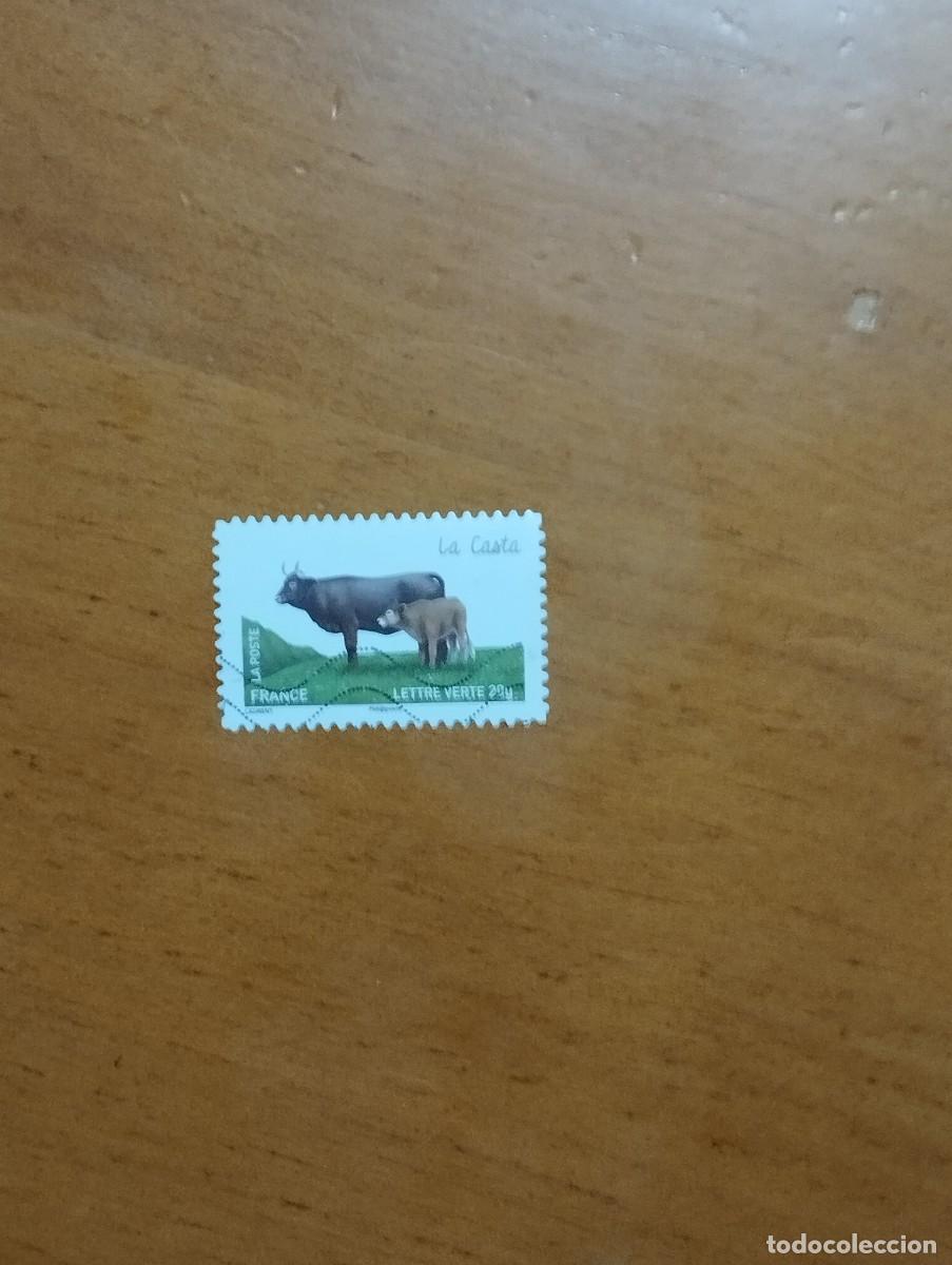 Sellos: 22.04/ Francia. Autoadhesivo. Sello en usado. Animales dom&eacute;sticos