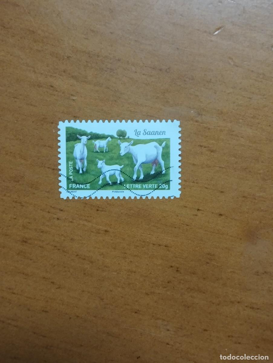 Sellos: 23.04/ Francia. Autoadhesivo. Sello en usado