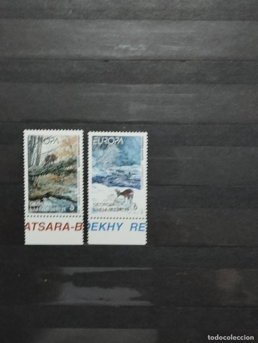 Sellos: 28.04/ Georgia. 1999. Ser&iacute;a completa en nuevo. Animales salvajes