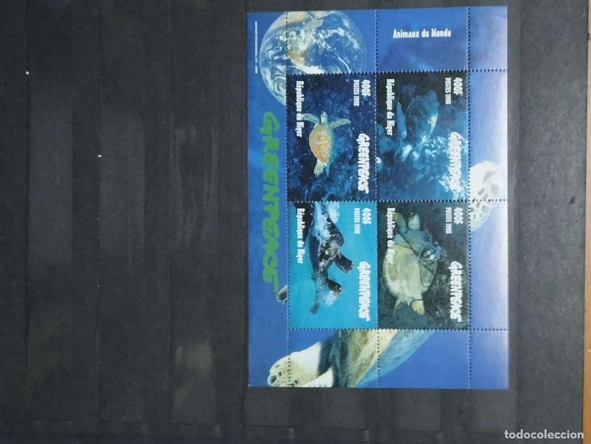Sellos: 28.04/ N&iacute;ger. 1998. Ser&iacute;a completa. Fauna marina