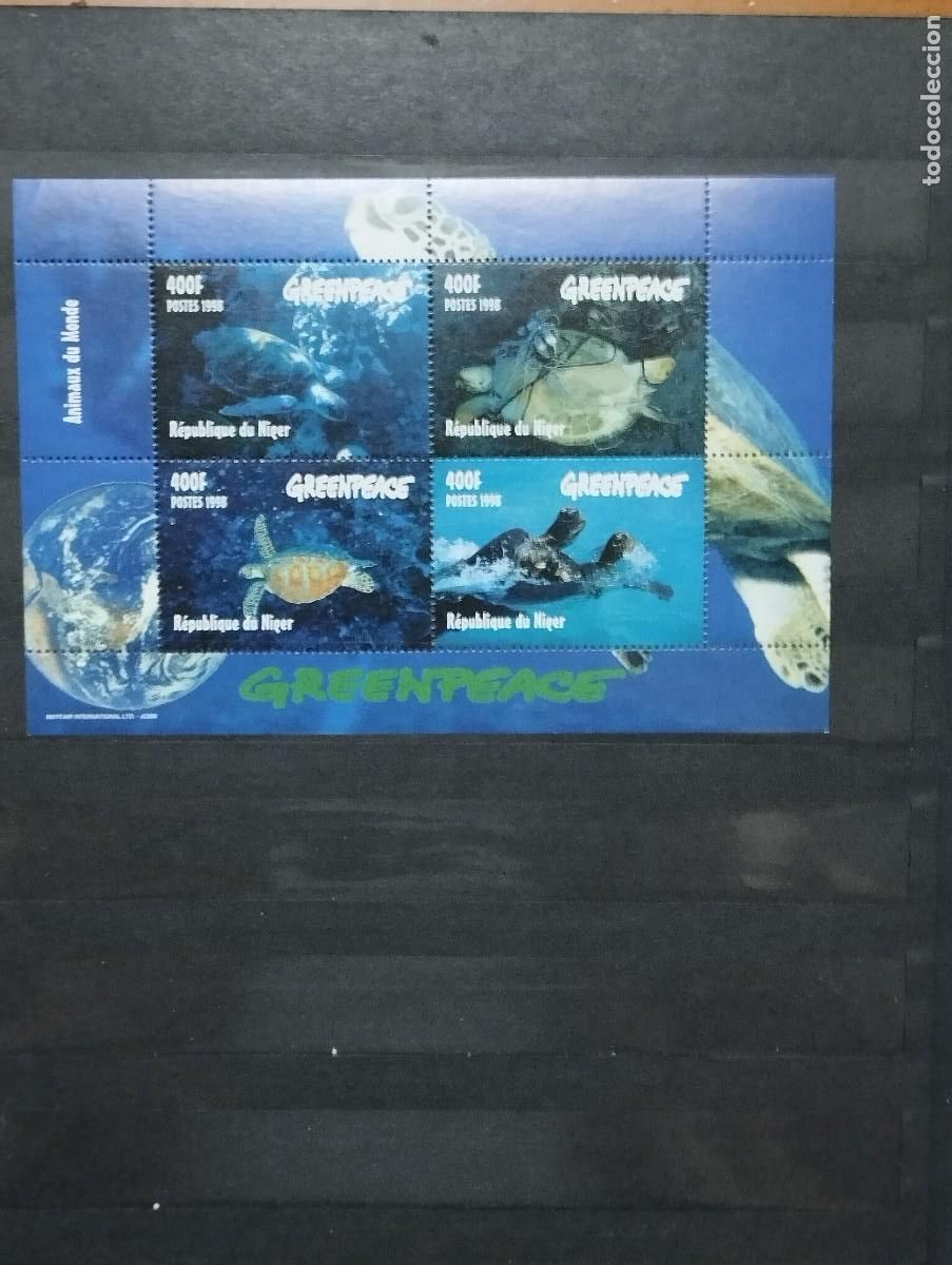 Sellos: 28.04/ N&iacute;ger. 1998. Ser&iacute;a completa. Fauna marina