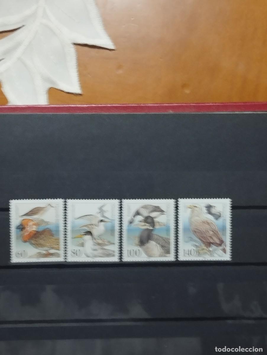 Sellos: 28.04/ Alemania Federal. 1991. Ser&iacute;a completa en nuevo. P&aacute;jaros