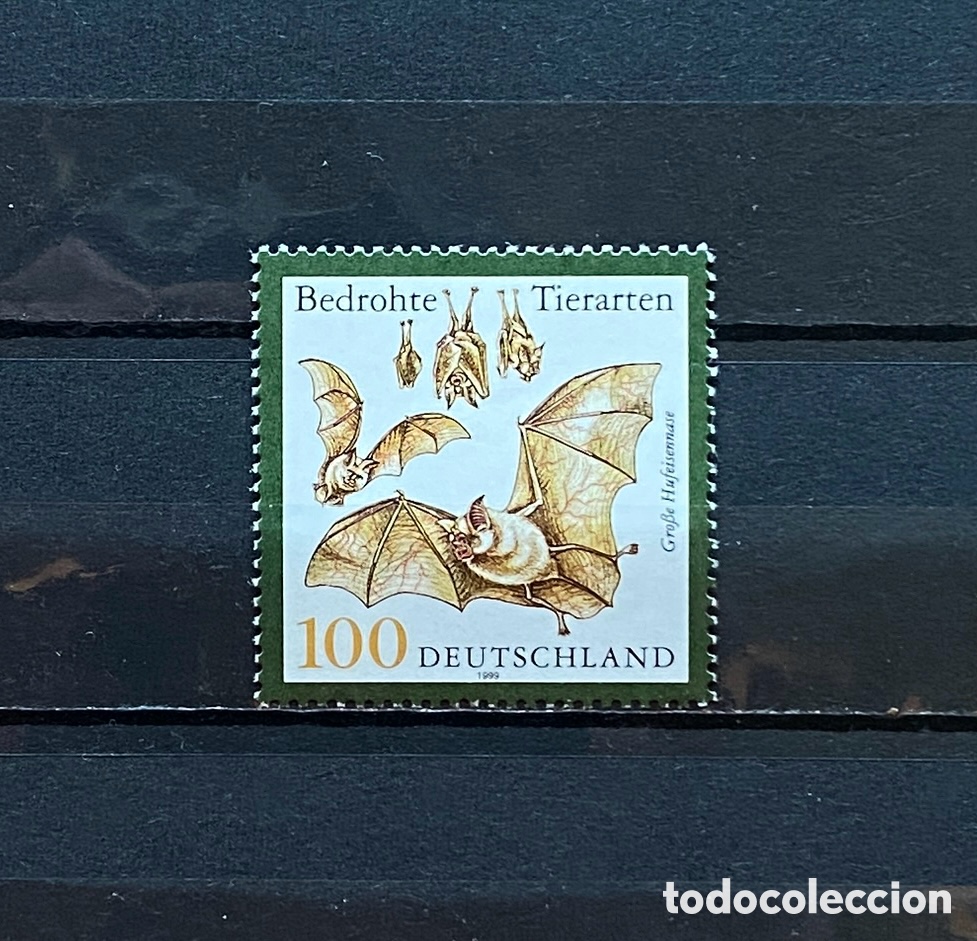 Sellos: Sellos, nuevo, de Alemania 1999 Yvert 1916 Murci&eacute;lagos