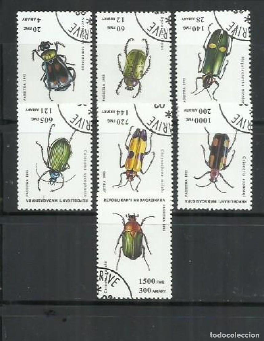 Sellos: 9336N-SERIE COMPLETA MADAGASCAR INSECTOS 1994 N&ordm; 1323H/1323P MUY BONITOS.