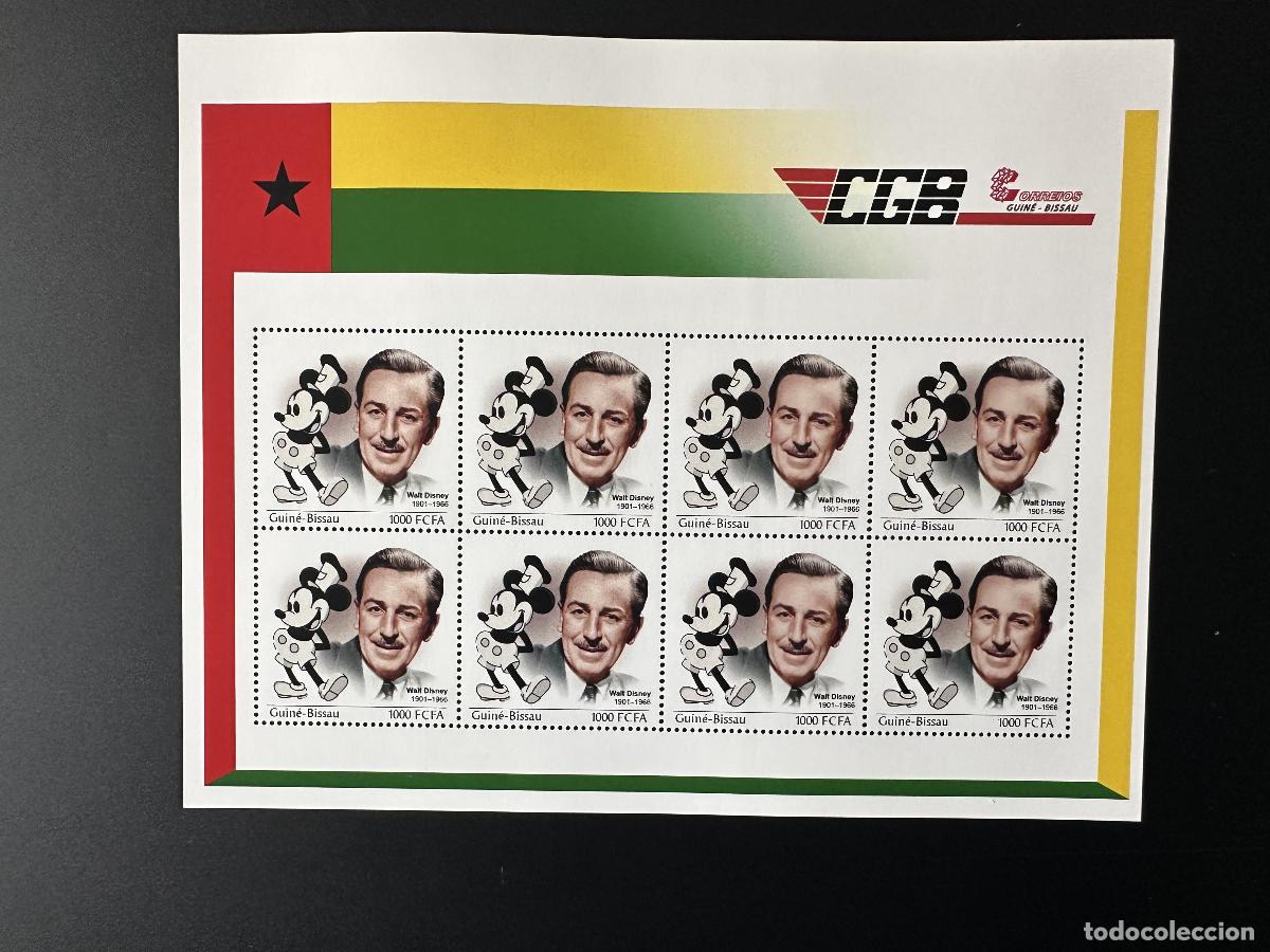 Sellos: Guinea Guinea-Bis&aacute;u 2023 Mi.? Walt Disney Mickey Mouse Maus