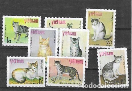 Sellos: VIETNAN N&ordm; 199 AL 206 (**)