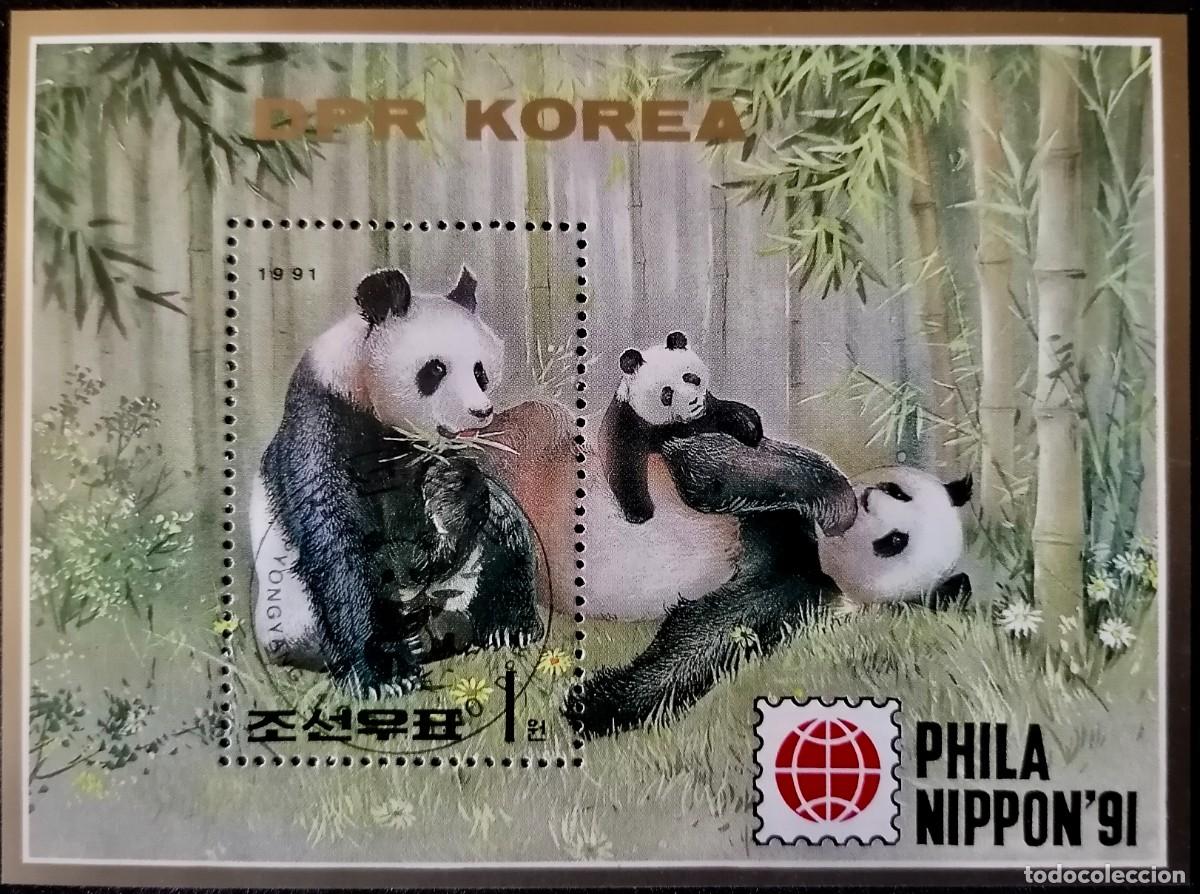 Sellos: COREA 1991 - HB PANDAS .