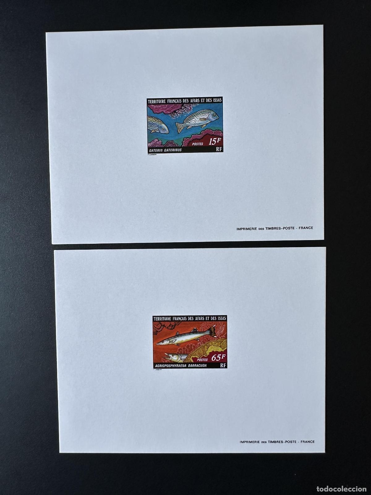 Sellos: Afars and Issas 1977 Mi. 167 - 168 de lujo a prueba peces