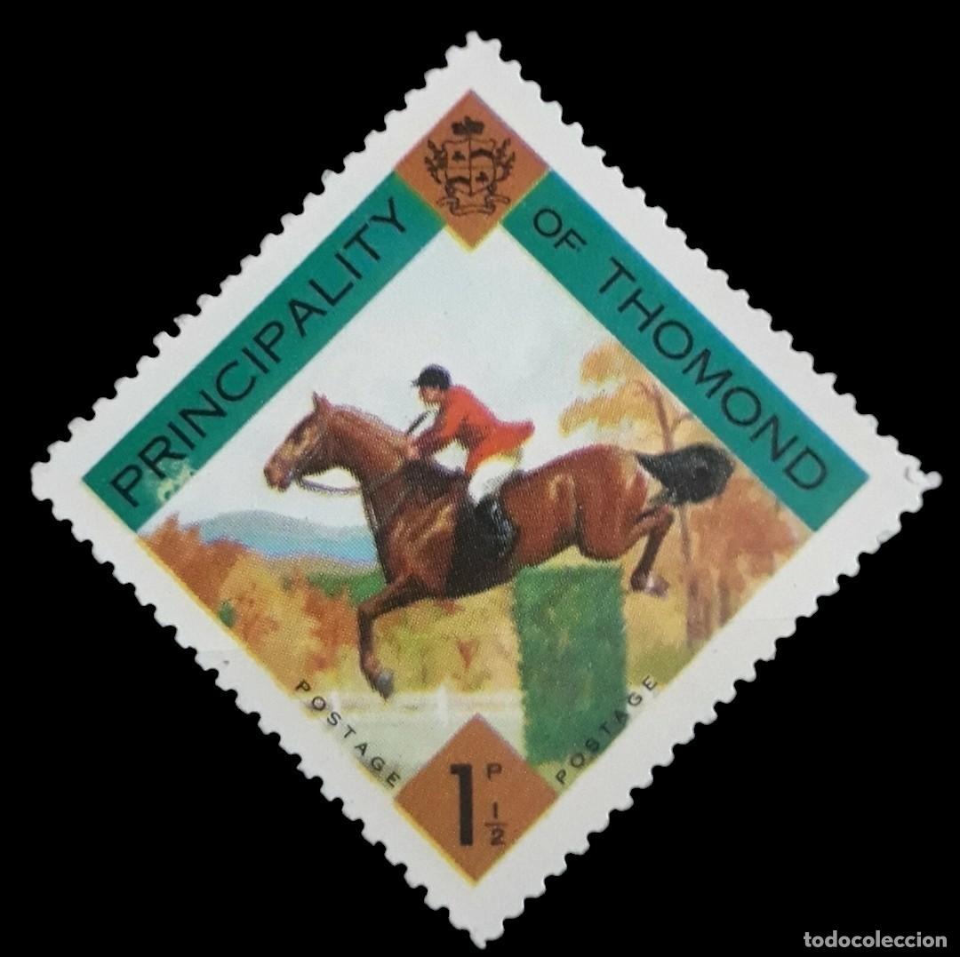 Sellos: IF THOMOND. FANTASIA - CABALLOS - H&Iacute;PICA. NUEVO - MNH **