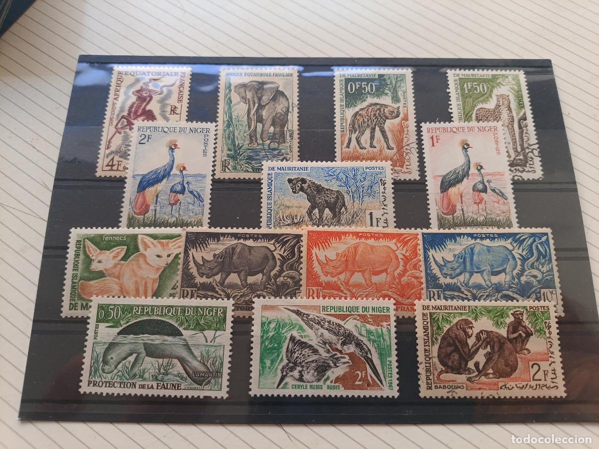 Sellos: Fauna. Lote de sellos - Foto 1