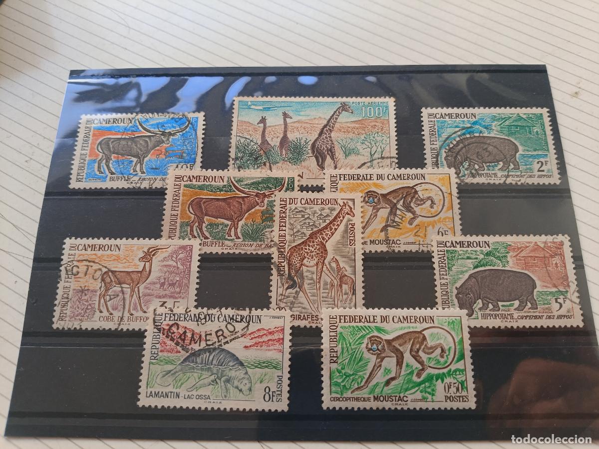 Sellos: Fauna. Lote de sellos