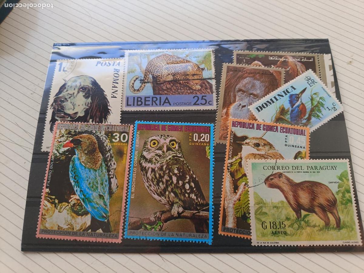 Sellos: Fauna. Lote de sellos - Foto 1