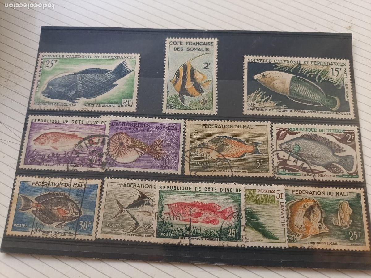 Sellos: Peces. Sellos. Fauna - Foto 1