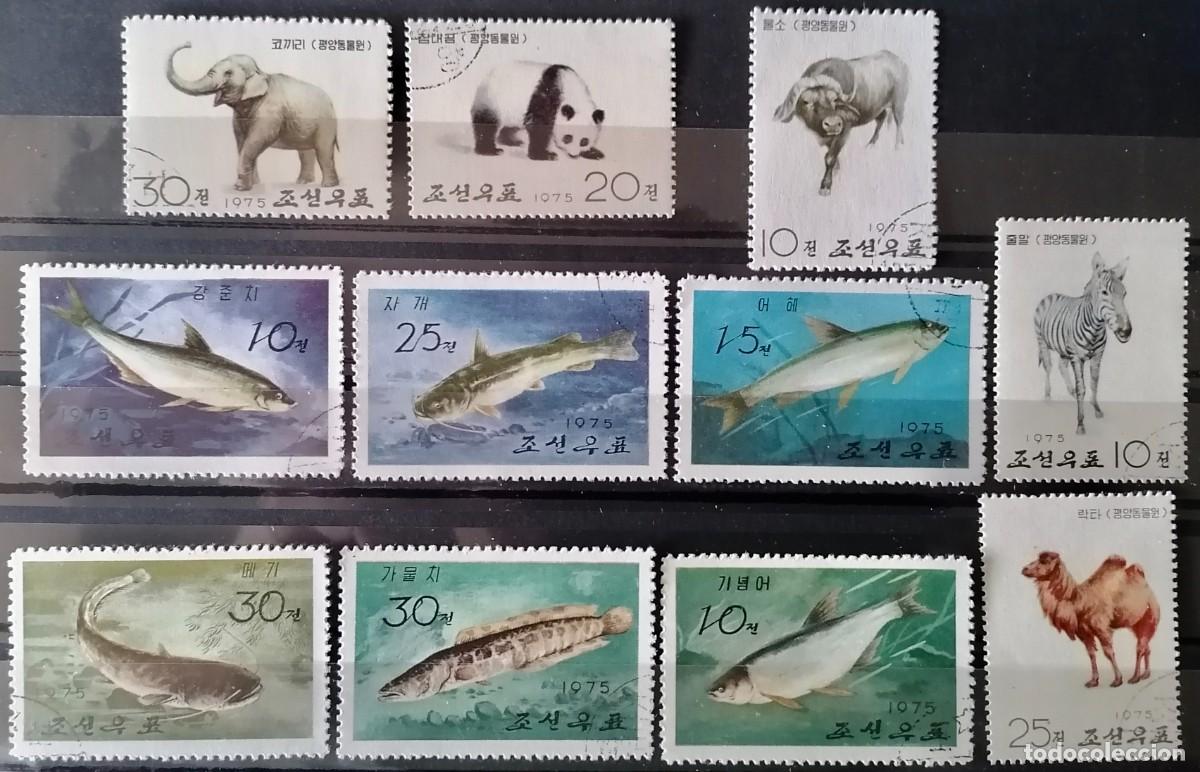Sellos: COREA - LOTE FAUNA . - Foto 1