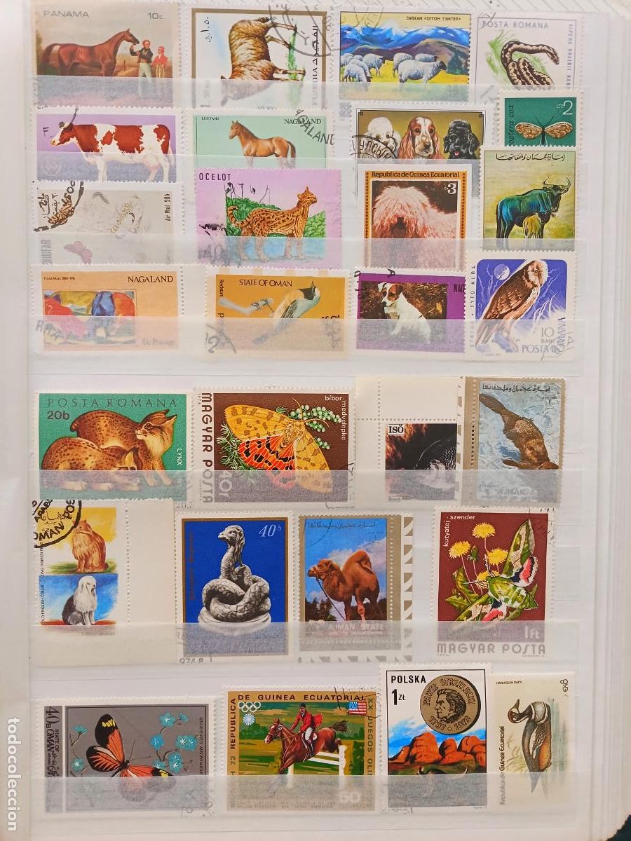 Sellos: Lote de sellos 28 sellos de fauna