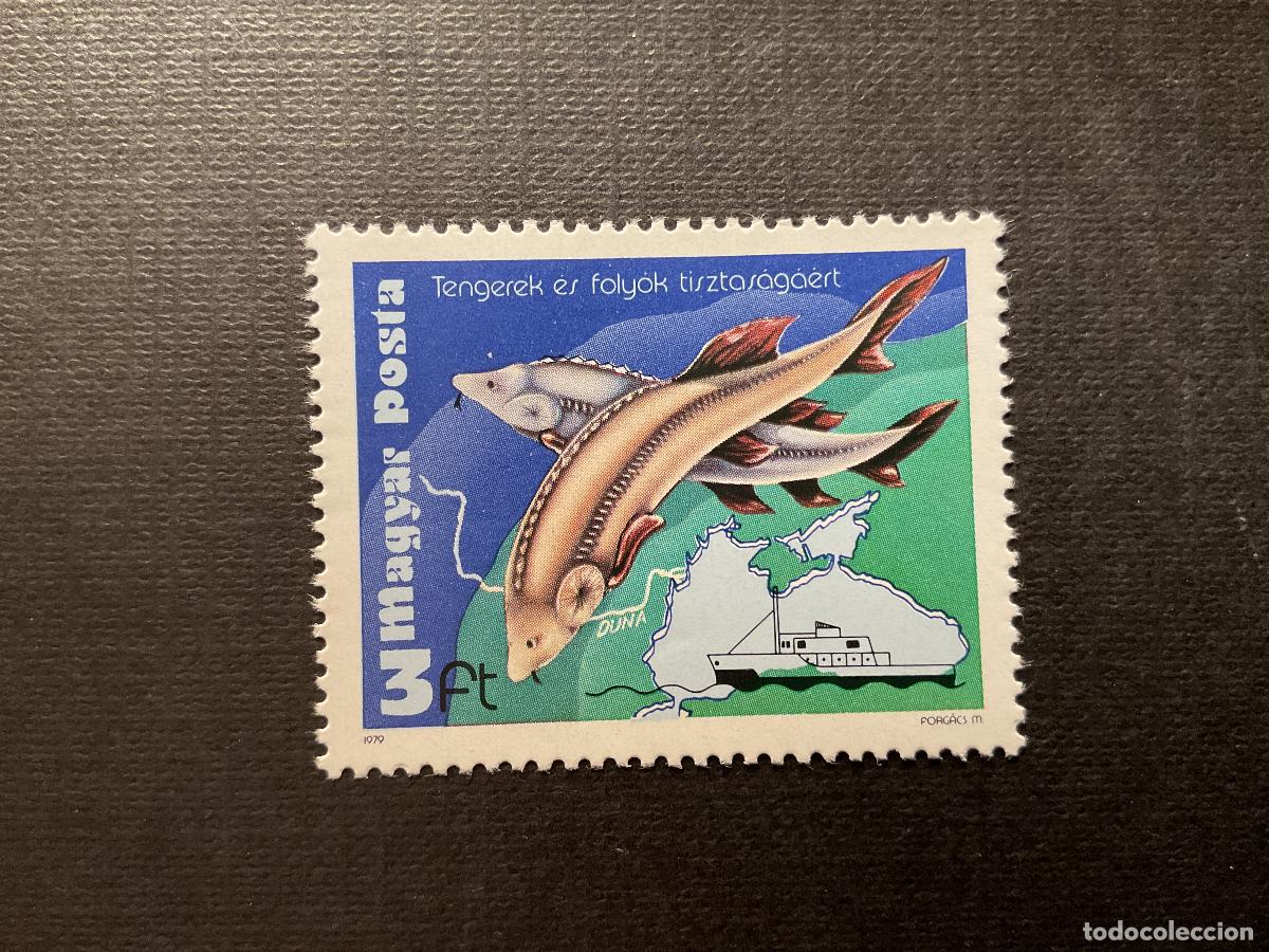 Sellos: HUNGRIA N&ordm; YVERT 2674*** A&Ntilde;O 1979. POR LA PROPIEDAD DE LOS MARES Y LOS RIOS