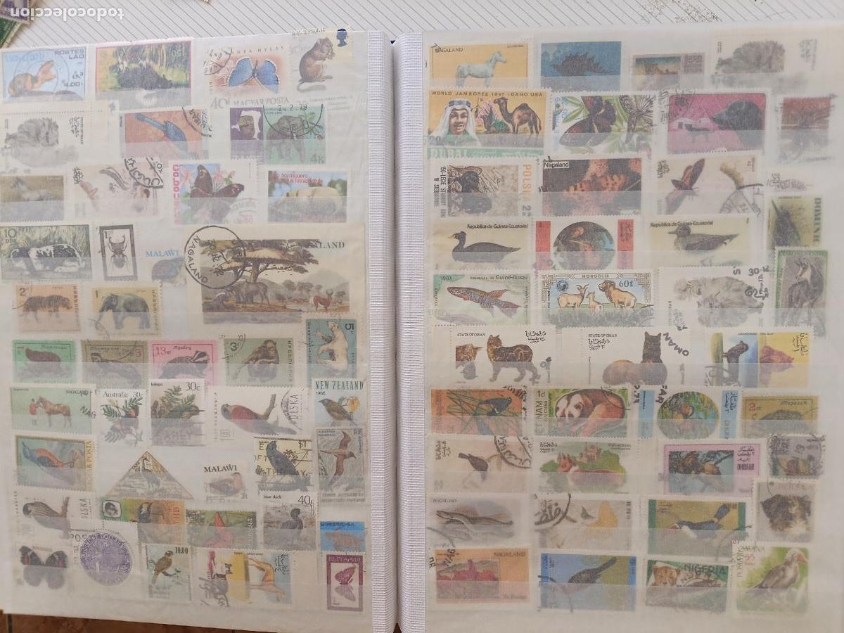 Sellos: Lote de 81 sellos de Fauna