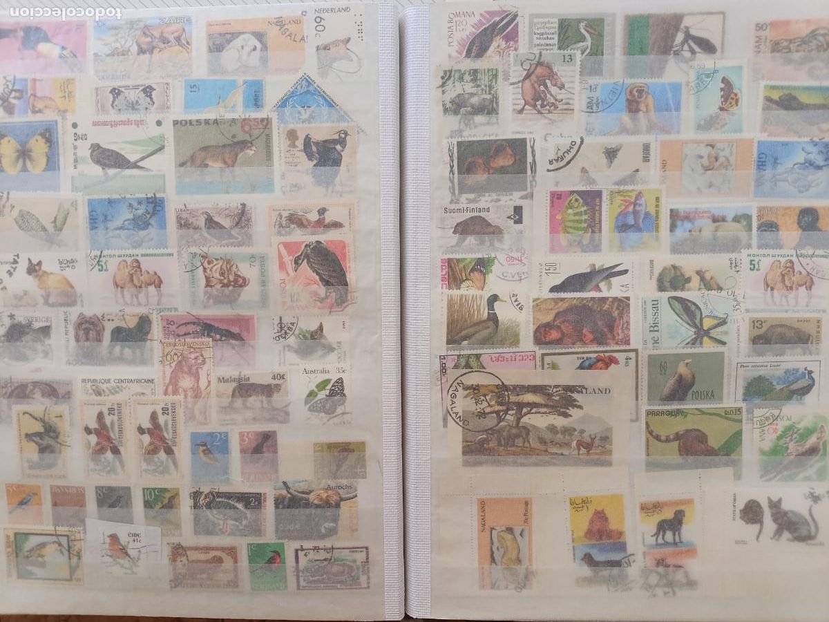 Sellos: Lote de 83 sellos de Fauna