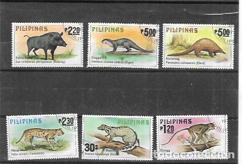 Sellos: FILIPINA N&ordm; 1121 AL 1126 (0)