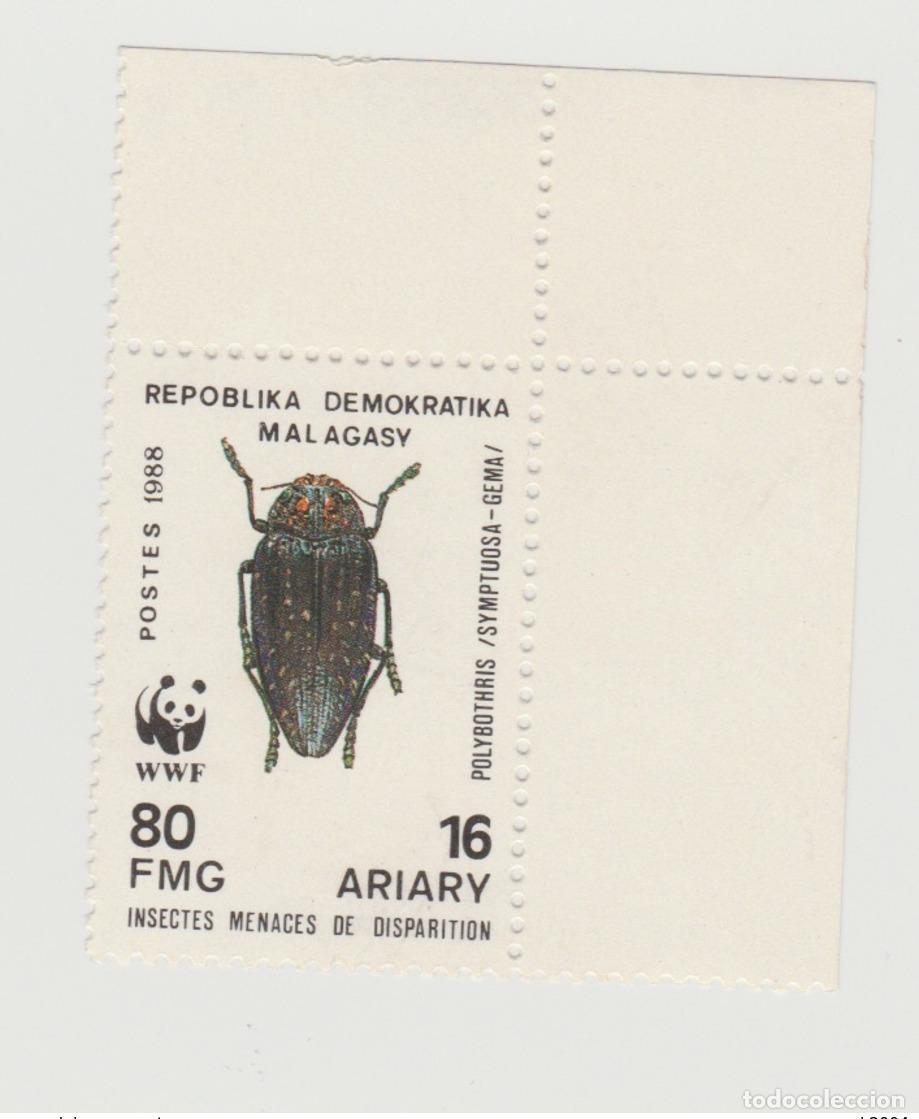Sellos: Madagascar 1988 Mi. 1158 WWF Insectos MNH
