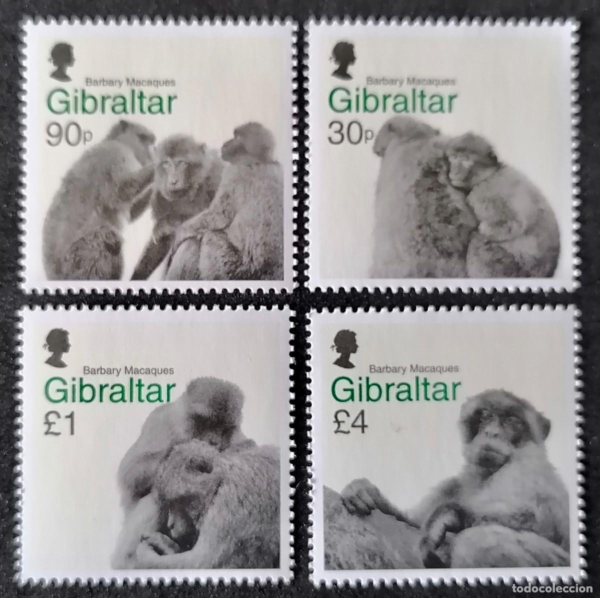 Sellos: GIBRALTAR 2020 - MACACOS .
