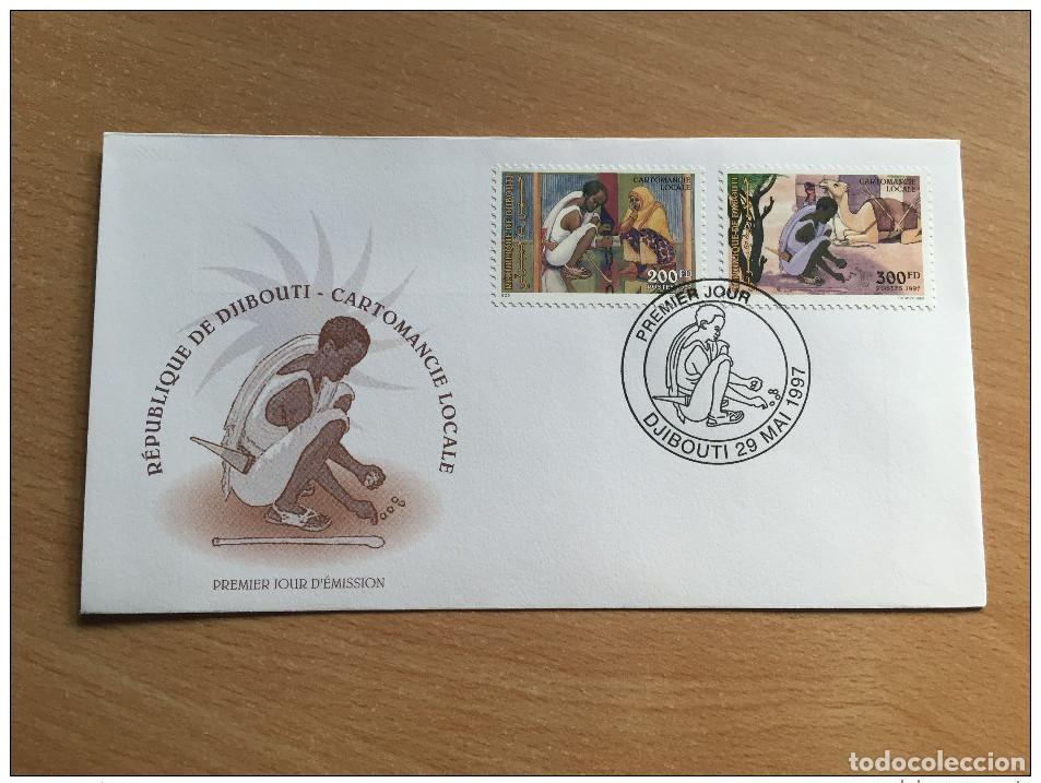 Sellos: Djibouti Schibuti 1997 FDC Cartomancia local Wahrsagerei Mi. 635-636