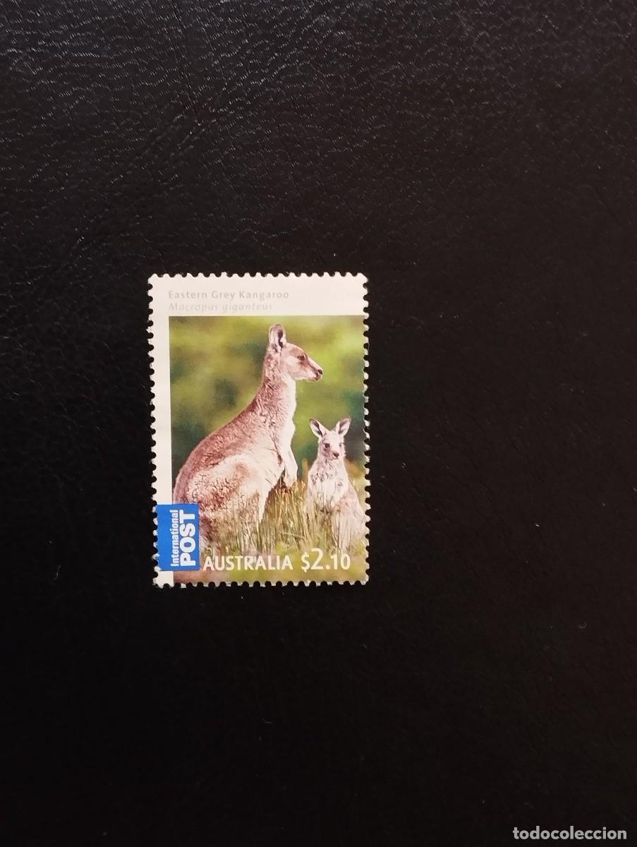 Sellos: 09.08/ Australia. 2,10 $ sell&oacute; en usado. P&aacute;jaros