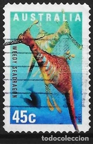 Sellos: Australia 1998 - Mi 1777 - YT 1716 - Cavallito de mar ( Dentado 121&frac12; )