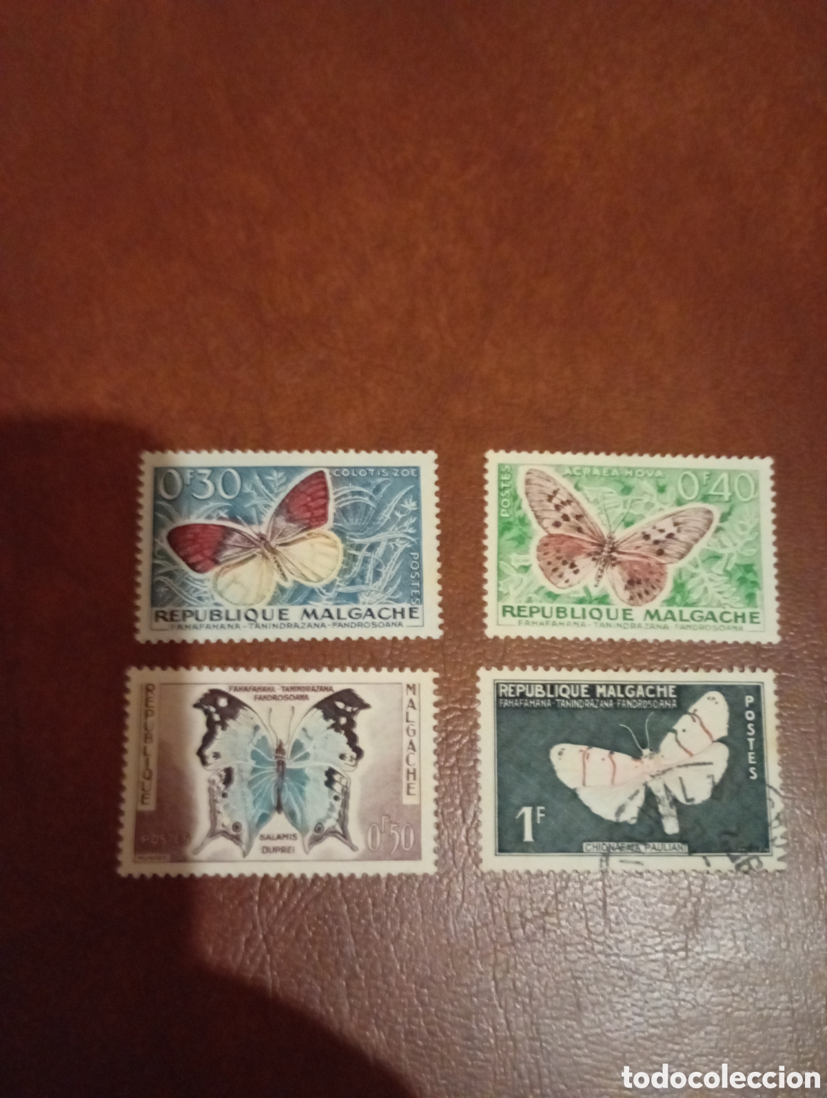 Sellos: MADAGASCAR 1960 Mariposas