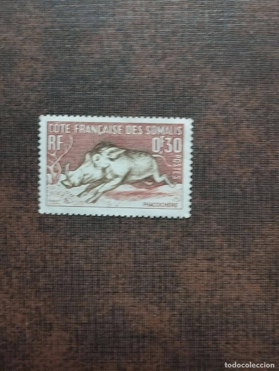 Sellos: 28.08/ Somalia/Colonia francesa/. Fauna. 0.30fr en nuevo