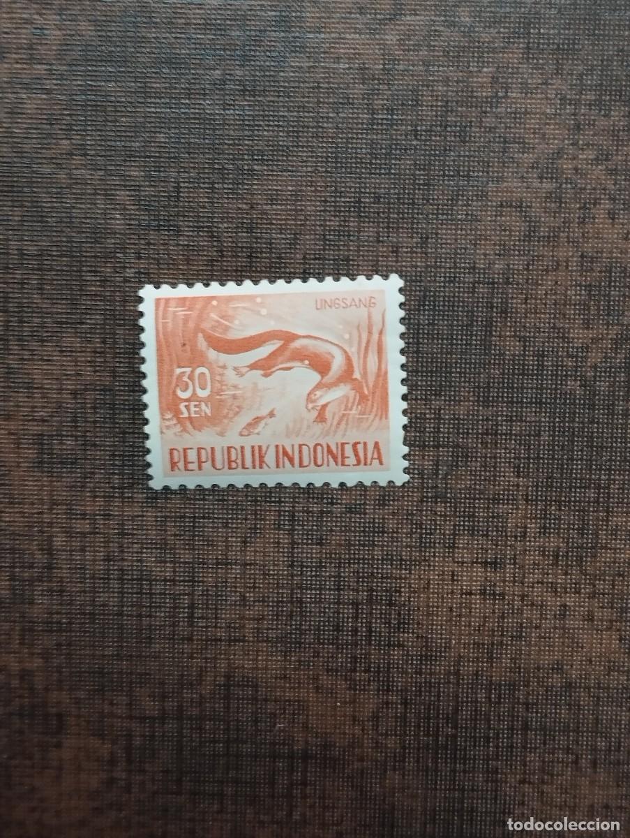 Sellos: 28.08/ Indonesia. Fauna. 30sen en nuevo